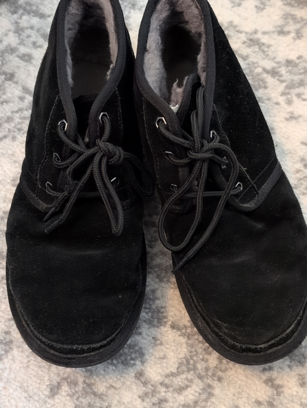 UGG Men's Black Suede Chukka Boots